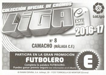 2016-17 ESTE Spanish Liga #439 Ignacio Camacho Back