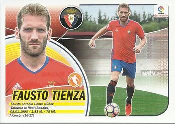 2016-17 ESTE Spanish Liga #469 Fausto Tienza Front