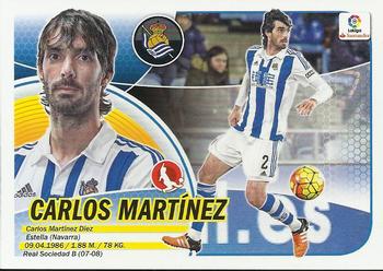 2016-17 ESTE Spanish Liga #494 Carlos Martinez Front