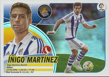 2016-17 ESTE Spanish Liga #496 Inigo Martinez Front