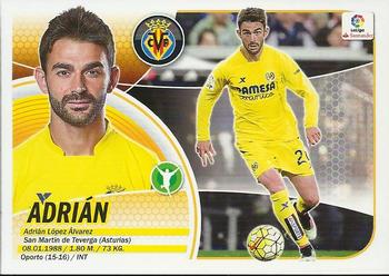 2016-17 ESTE Spanish Liga #626 Adrian Lopez Front