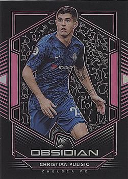 2019-20 Panini Obsidian - Pink #69 Christian Pulisic Front