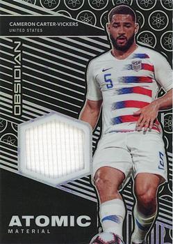 2019-20 Panini Obsidian - Atomic Material #AM-CCV Cameron Carter-Vickers Front