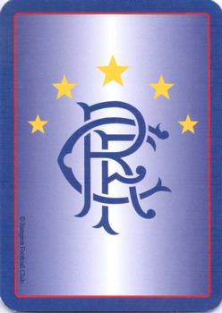 2004-05 Carta Mundi Rangers Football Club Playing Cards #J♣ Willie Johnston Back