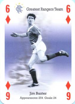 2004-05 Carta Mundi Rangers Football Club Playing Cards #6♦ Jim Baxter Front