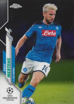 2019-20 Topps Chrome UEFA Champions League #24 Dries Mertens Front