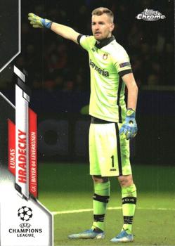 2019-20 Topps Chrome UEFA Champions League #49 Lukas Hradecky Front
