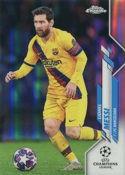 2019-20 Topps Chrome UEFA Champions League #1 Lionel Messi Front