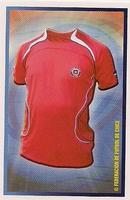 2007 Panini Copa América #171 Chile home kit Front
