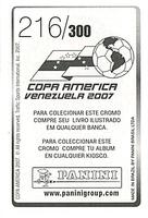 2007 Panini Copa América #216 Clint Dempsey Back
