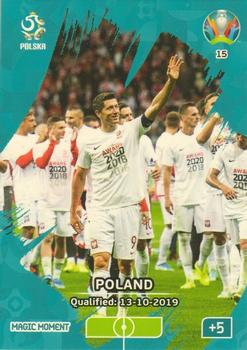 2020 Panini Adrenalyn XL UEFA Euro 2020 Preview #15 Poland Qualified Front