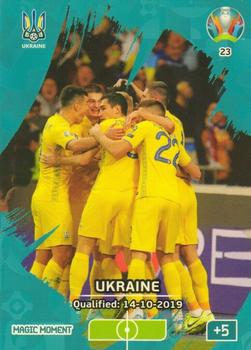 2020 Panini Adrenalyn XL UEFA Euro 2020 Preview #23 Ukraine Qualified Front