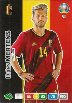 2020 Panini Adrenalyn XL UEFA Euro 2020 Preview #58 Dries Mertens Front