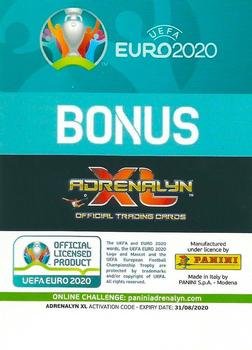 2020 Panini Adrenalyn XL UEFA Euro 2020 Preview #64 Team Logo Back