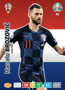 2020 Panini Adrenalyn XL UEFA Euro 2020 Preview #71 Marcelo Brozovic Front