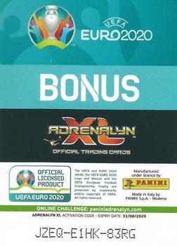 2020 Panini Adrenalyn XL UEFA Euro 2020 Preview #135 Line-Up Back