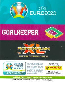 2020 Panini Adrenalyn XL UEFA Euro 2020 Preview #183 Hugo Lloris Back