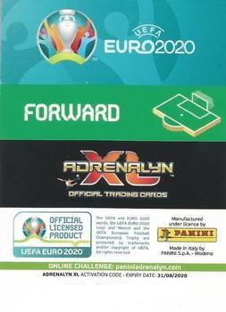 2020 Panini Adrenalyn XL UEFA Euro 2020 Preview #220 Federico Bernardeschi Back