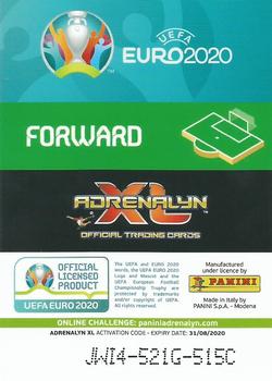 2020 Panini Adrenalyn XL UEFA Euro 2020 Preview #313 Admir Mehmedi Back