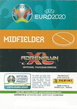 2020 Panini Adrenalyn XL UEFA Euro 2020 Preview #444 Marco Verratti / Jorginho / Nicolo Barella Back