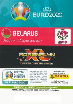 2020 Panini Adrenalyn XL UEFA Euro 2020 Preview #452 Belarus Back