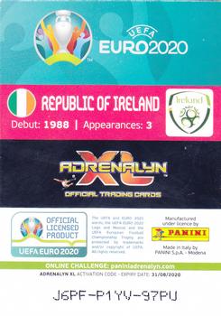 2020 Panini Adrenalyn XL UEFA Euro 2020 Preview #456 Republic of Ireland Back