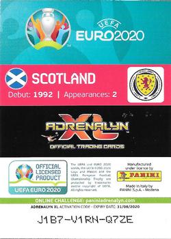 2020 Panini Adrenalyn XL UEFA Euro 2020 Preview #464 Scotland Team Group Back
