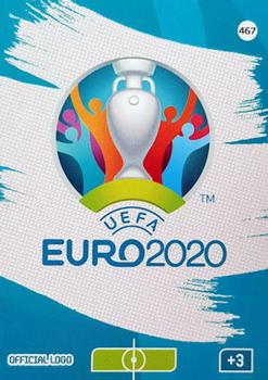 2020 Panini Adrenalyn XL UEFA Euro 2020 Preview #467 Official Logo Front
