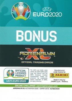 2020 Panini Adrenalyn XL UEFA Euro 2020 Preview - UK & Ireland Edition #IRL01 Team Logo Back