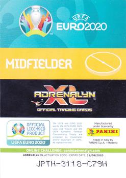 2020 Panini Adrenalyn XL UEFA Euro 2020 Preview - UK & Ireland Edition #SCO04 John McGinn Back