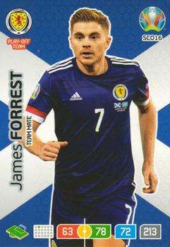 2020 Panini Adrenalyn XL UEFA Euro 2020 Preview - UK & Ireland Edition #SCO16 James Forrest Front