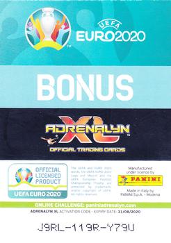 2020 Panini Adrenalyn XL UEFA Euro 2020 Preview - UK & Ireland Edition #SCO18 Line-Up Back