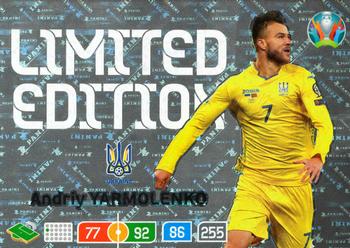 2020 Panini Adrenalyn XL UEFA Euro 2020 Preview - Limited Edition #NNO Andriy Yarmolenko Front