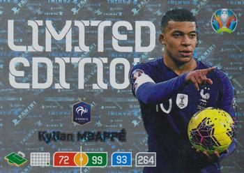2020 Panini Adrenalyn XL UEFA Euro 2020 Preview - Limited Edition #NNO Kylian Mbappé Front