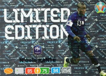 2020 Panini Adrenalyn XL UEFA Euro 2020 Preview - Limited Edition #NNO N'Golo Kanté Front