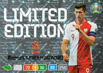 2020 Panini Adrenalyn XL UEFA Euro 2020 Preview - Limited Edition #NNO Robert Lewandowski Front