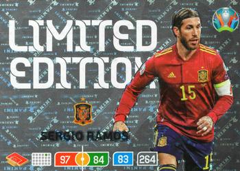 2020 Panini Adrenalyn XL UEFA Euro 2020 Preview - Limited Edition #NNO Sergio Ramos Front
