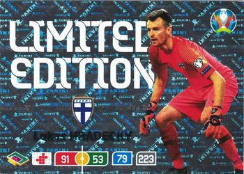 2020 Panini Adrenalyn XL UEFA Euro 2020 Preview - Limited Edition #NNO Lukáš Hrádecký Front
