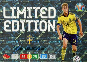 2020 Panini Adrenalyn XL UEFA Euro 2020 Preview - Limited Edition #NNO Filip Helander Front