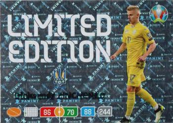 2020 Panini Adrenalyn XL UEFA Euro 2020 Preview - Limited Edition #NNO Oleksandr Zinchenko Front