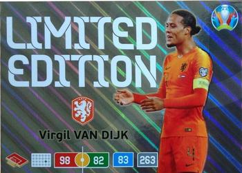 2020 Panini Adrenalyn XL UEFA Euro 2020 Preview - XXL Limited Edition #NNO Virgil van Dijk Front
