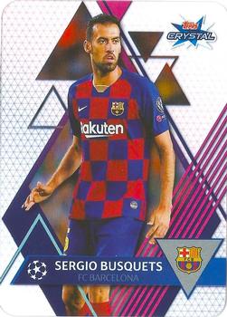 2019-20 Topps Crystal UEFA Champions League #5 Sergio Busquets Front