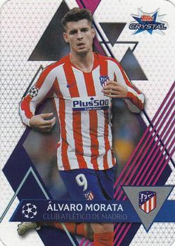2019-20 Topps Crystal UEFA Champions League #10 Álvaro Morata Front