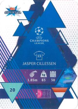 2019-20 Topps Crystal UEFA Champions League #20 Jasper Cillessen Back