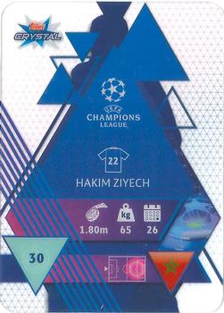 2019-20 Topps Crystal UEFA Champions League #30 Hakim Ziyech Back