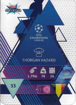 2019-20 Topps Crystal UEFA Champions League #33 Thorgan Hazard Back