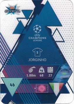 2019-20 Topps Crystal UEFA Champions League #46 Jorginho Back