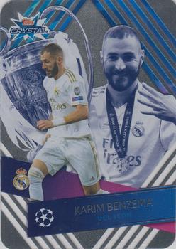2019-20 Topps Crystal UEFA Champions League #125 Karim Benzema Front