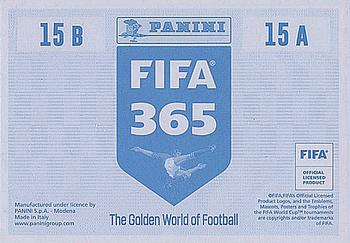 2020 Panini FIFA 365 Blue - 442 Sticker Version #15 Jorginho / Christian Pulisic Back
