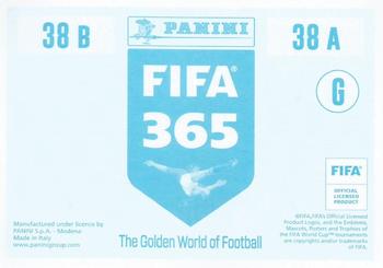 2020 Panini FIFA 365 Blue - 442 Sticker Version #38 Ederson / Nicolás Otamendi Back